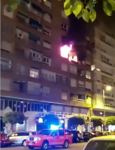 fuego en alzira