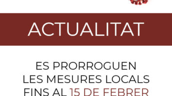 PRORROGA MESURES LOCALS