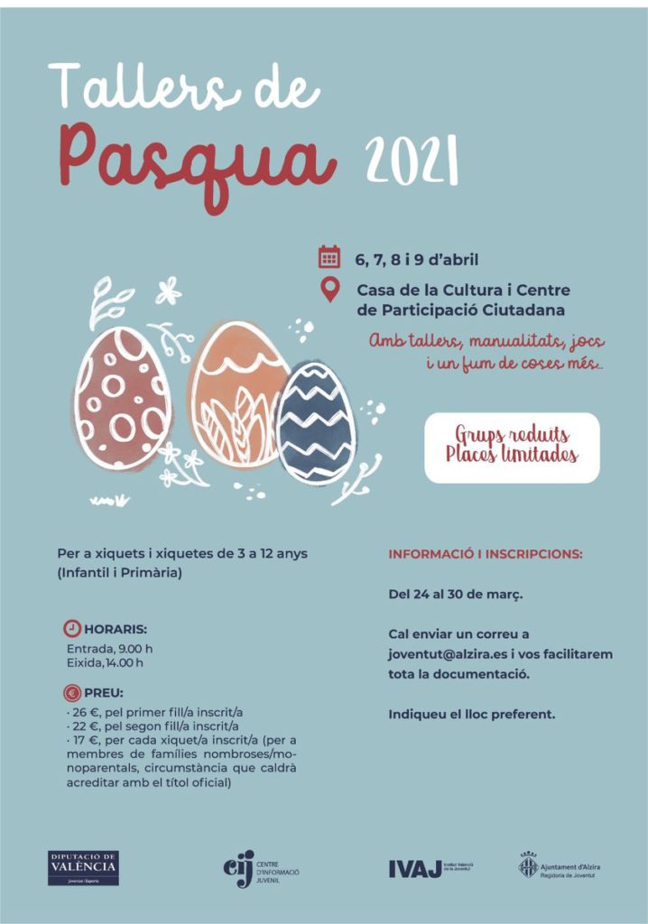 cartell taller pascua