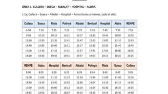 horarios