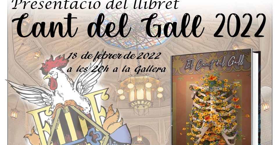 llibret de falla, la gallera