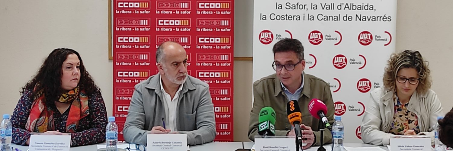 roda prensa UGT- CCOO