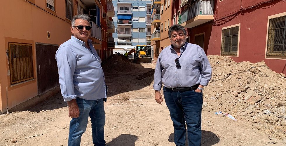 Millora en la recollida d'aigües pluvials en la barriada de la Sagrada Família.